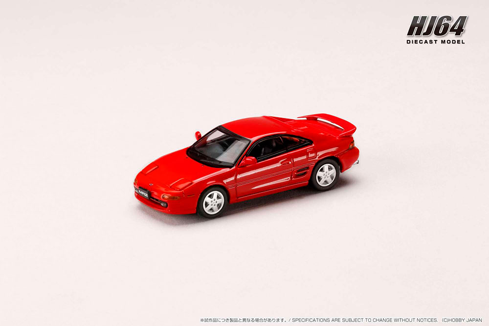 1/64 トヨタ MR2 (SW20) GT-S (1993) スーパーブライトイエロー
