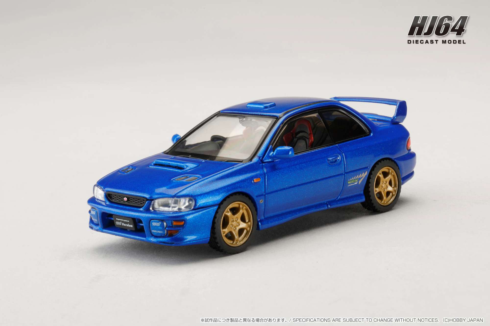 1/64 SUBARU IMPREZA WRC 2000 #4 (SAFARI)【HJR646041F:4981932074559