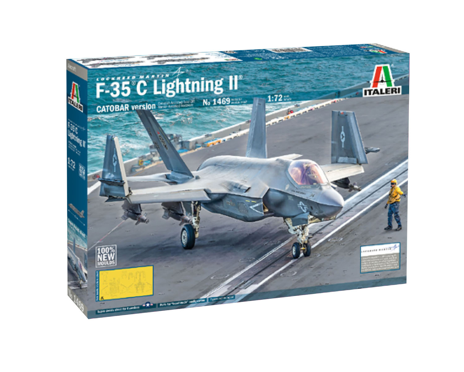 1/72 アメリカ海軍 F-35C ライトニングII【IT1469:8001283014694
