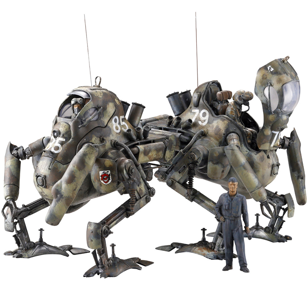 マシーネンクリーガー カングール（2機セット）＆整備兵【AP045