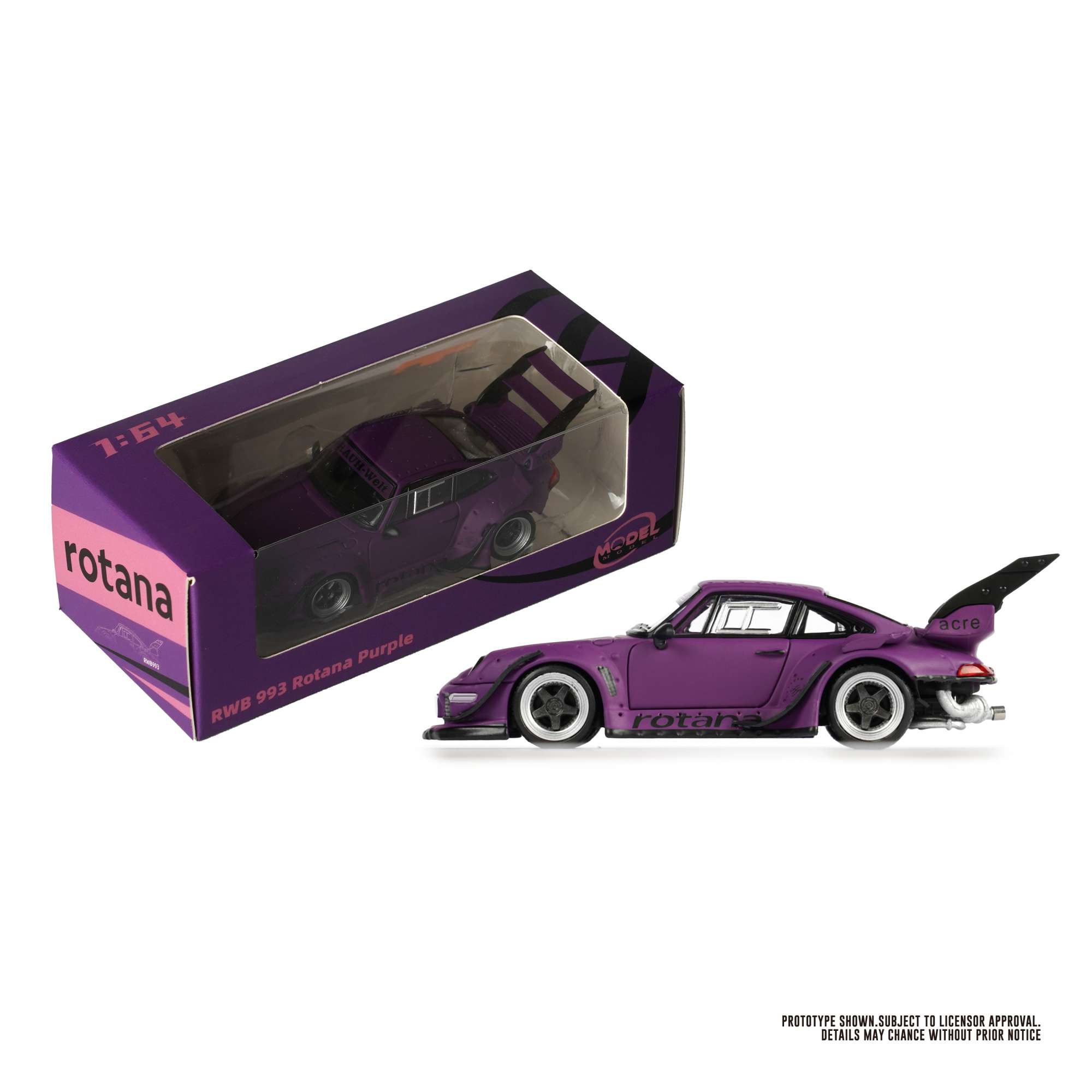 1/64 RWB 993 Rotana 18# パープル【MM64-RWB993-001:4892345678916