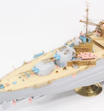 1/350 イギリス海軍 戦艦 ウォースパイト 1942ディテールアップセット
