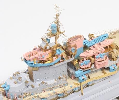 1/350 イギリス海軍 戦艦 ウォースパイト 1942ディテールアップセット