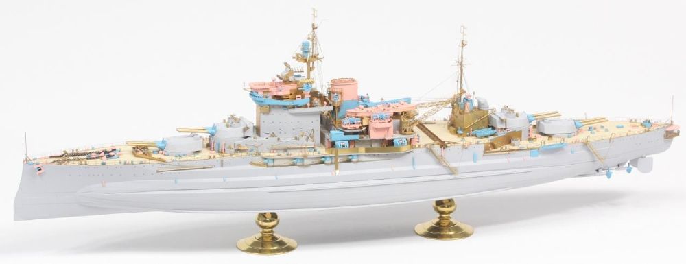 1/350 イギリス海軍 戦艦 ウォースパイト 1942ディテールアップセット