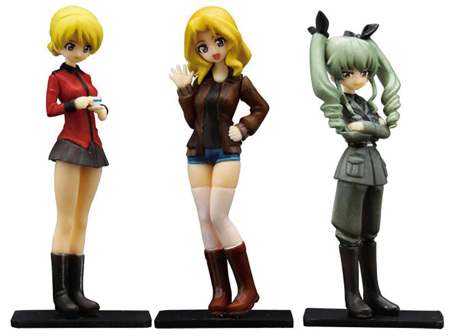 1/35 ガールズ&パンツァー 隊長フィギュアセット【GPF-7:4545782021684