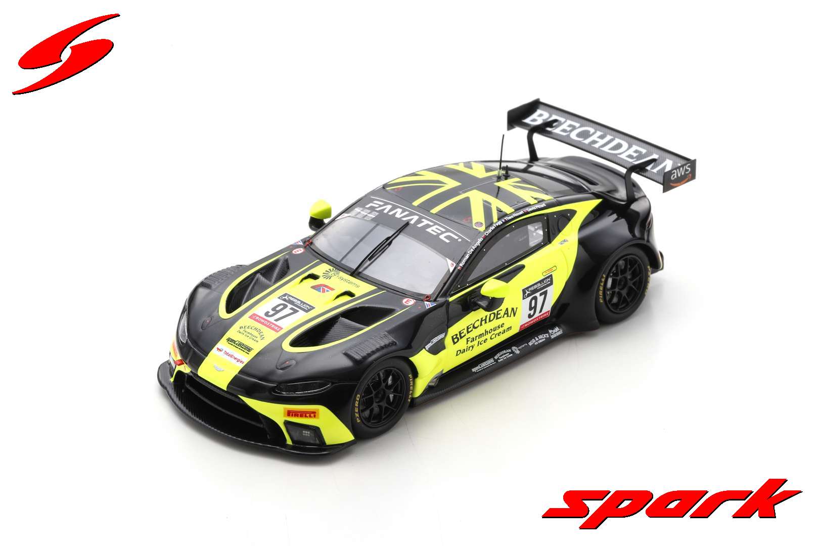 SB521 1/43 Aston Martin Vantage AMR GT3 No.23 Heart of Racing with