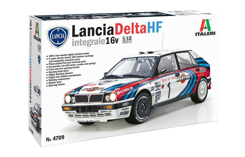 Lancia Delta HF integral 16v Italeri 4709