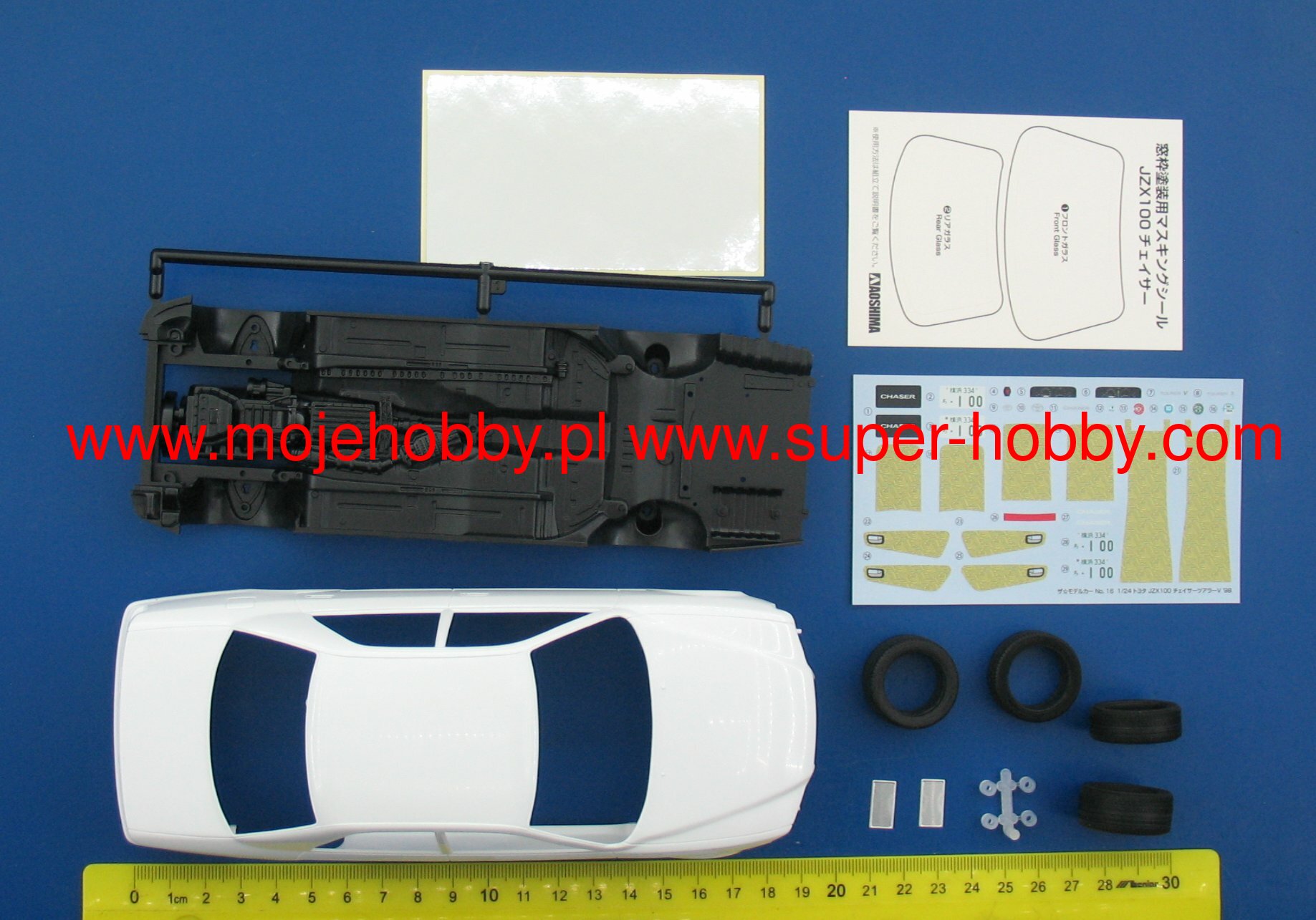 Toyota JZX100 Chaser Tourer V '98 Aoshima 05859