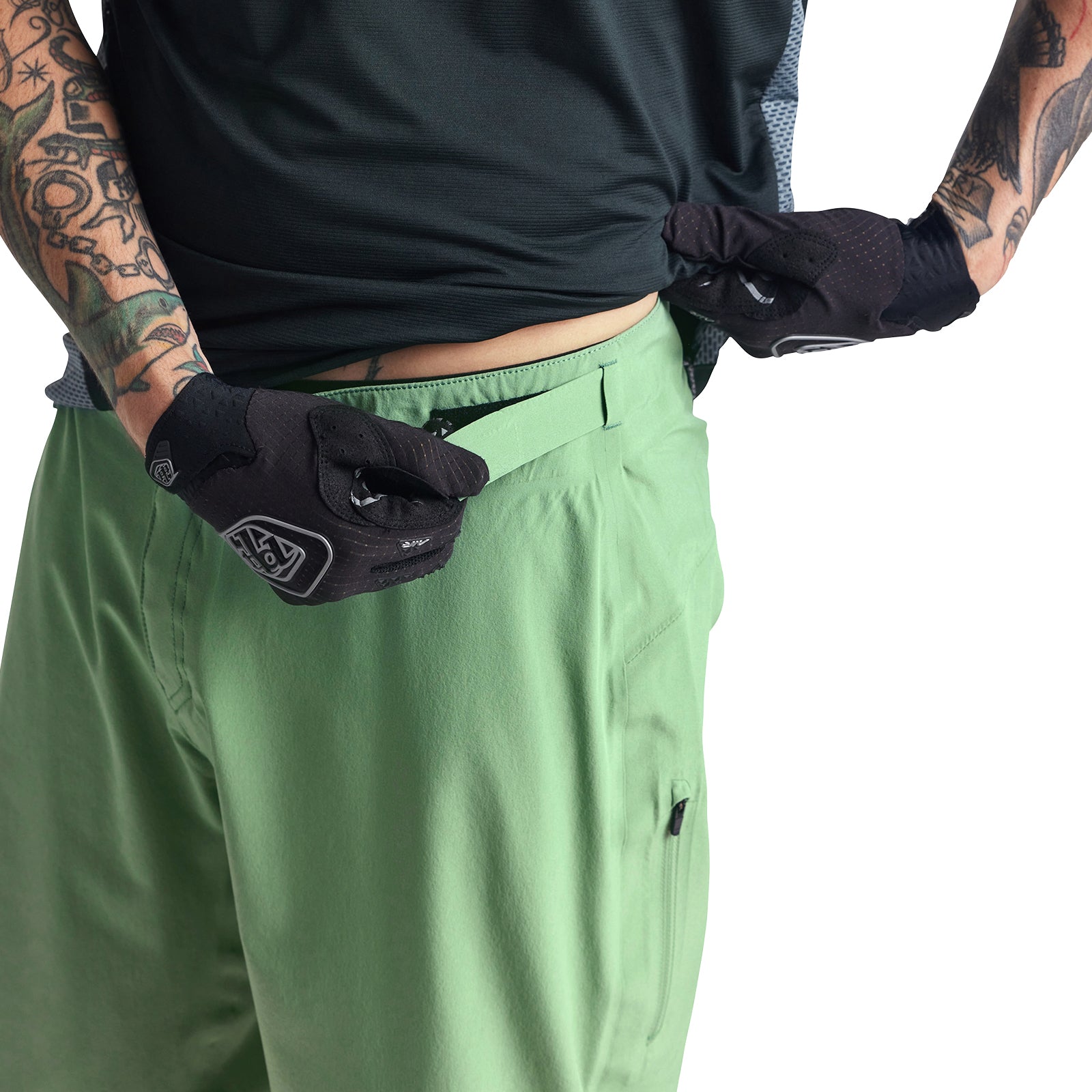 Drift Short Shell Solid Glass Green – Troy Lee Designs