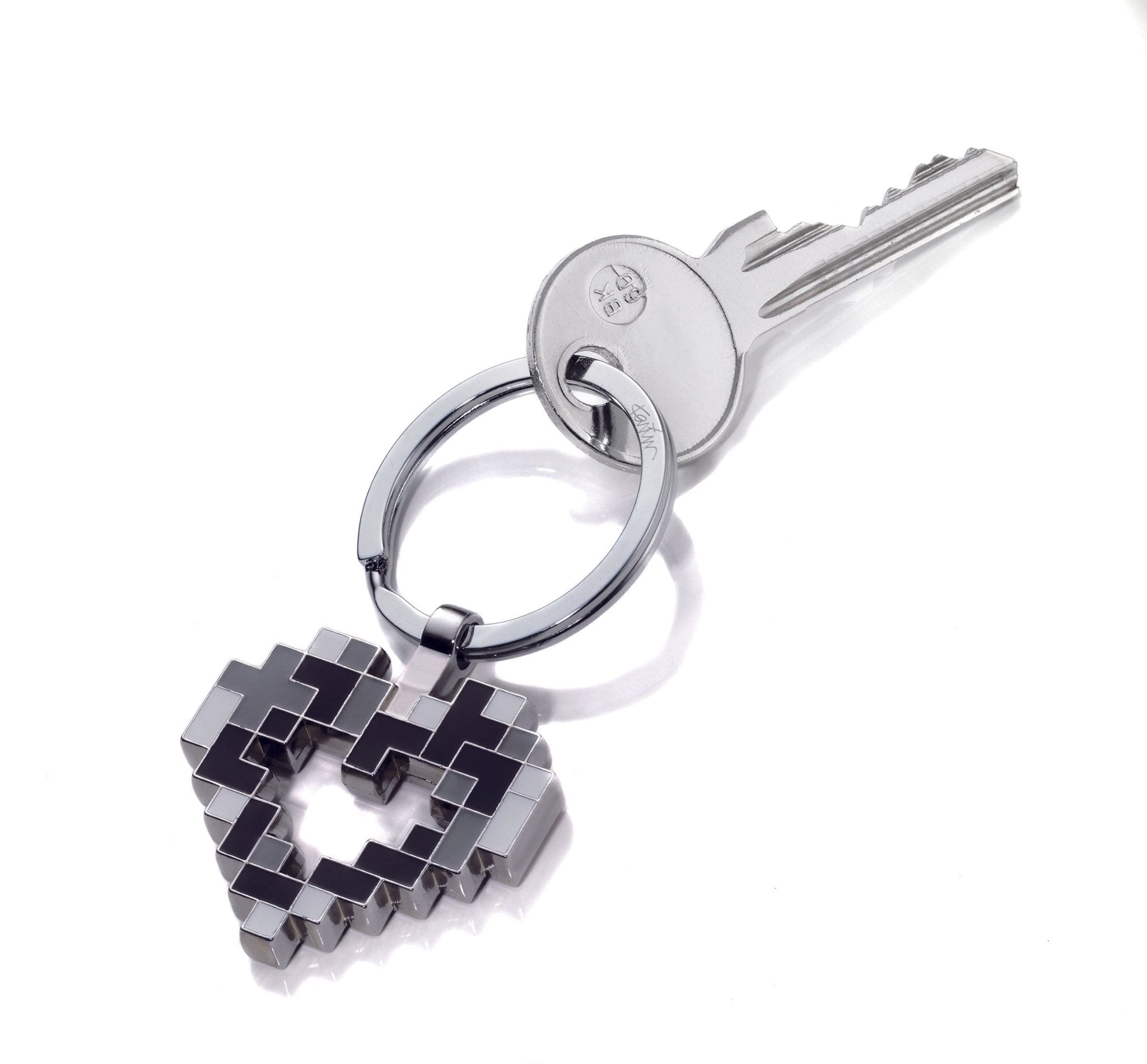 Troika Karim Rashid Soul Heart Pendant Keychain Pink | Troikaus.com