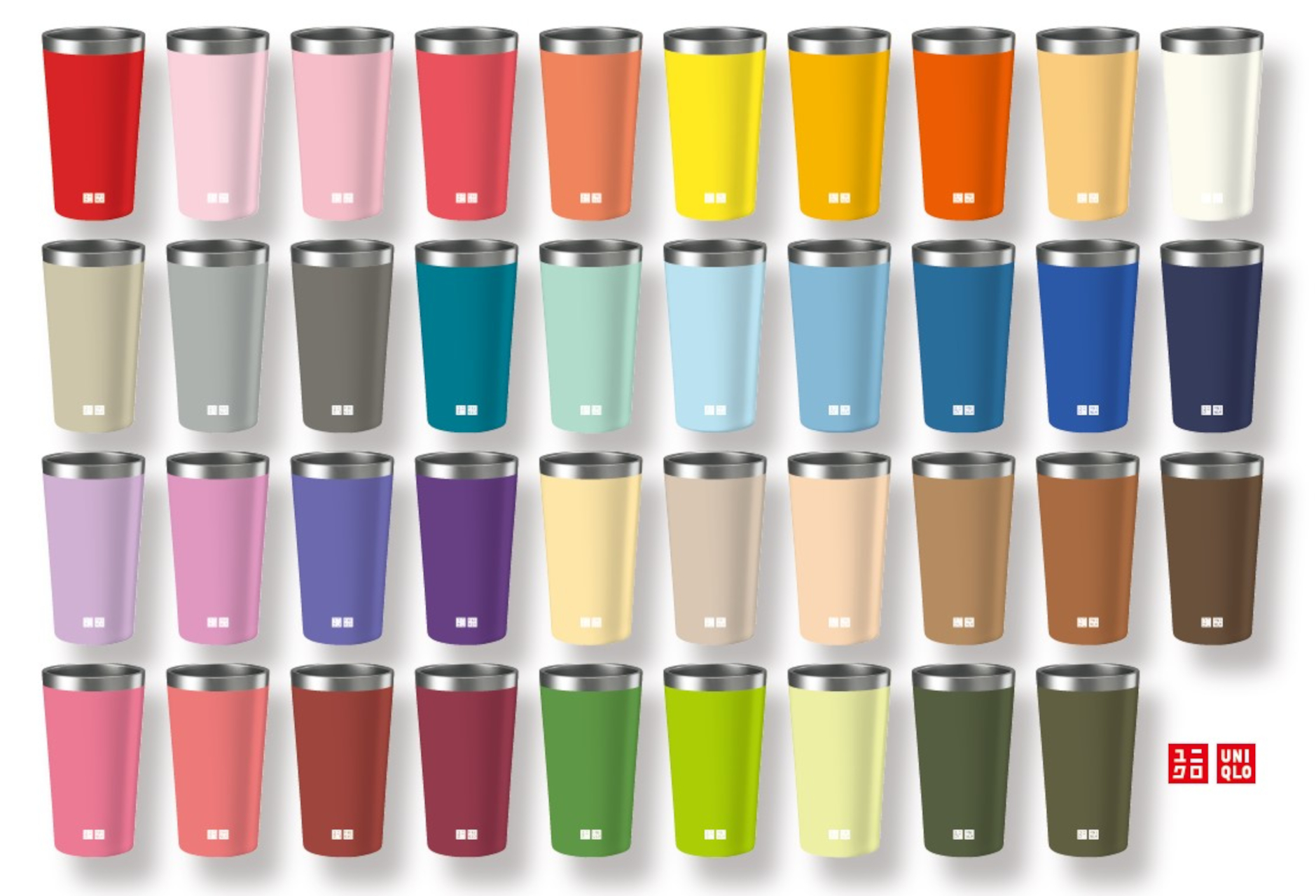 ユニクロ感謝祭」明日から！ 今回のノベルティは全39色ステンレス