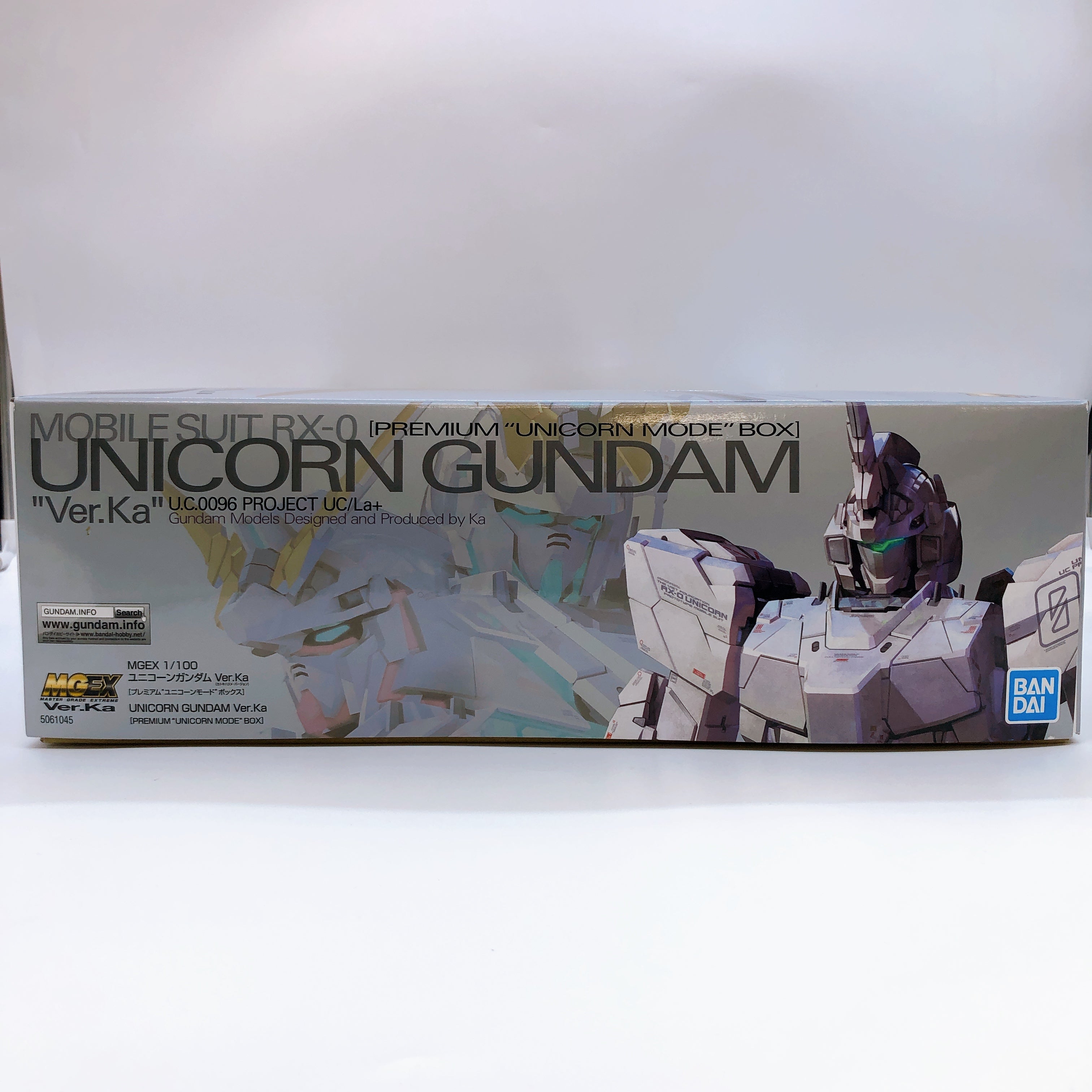 MGEX 1/100 Unicorn Gundam Ver.Ka Premium Unicorn Mode Box Kit Bandai J