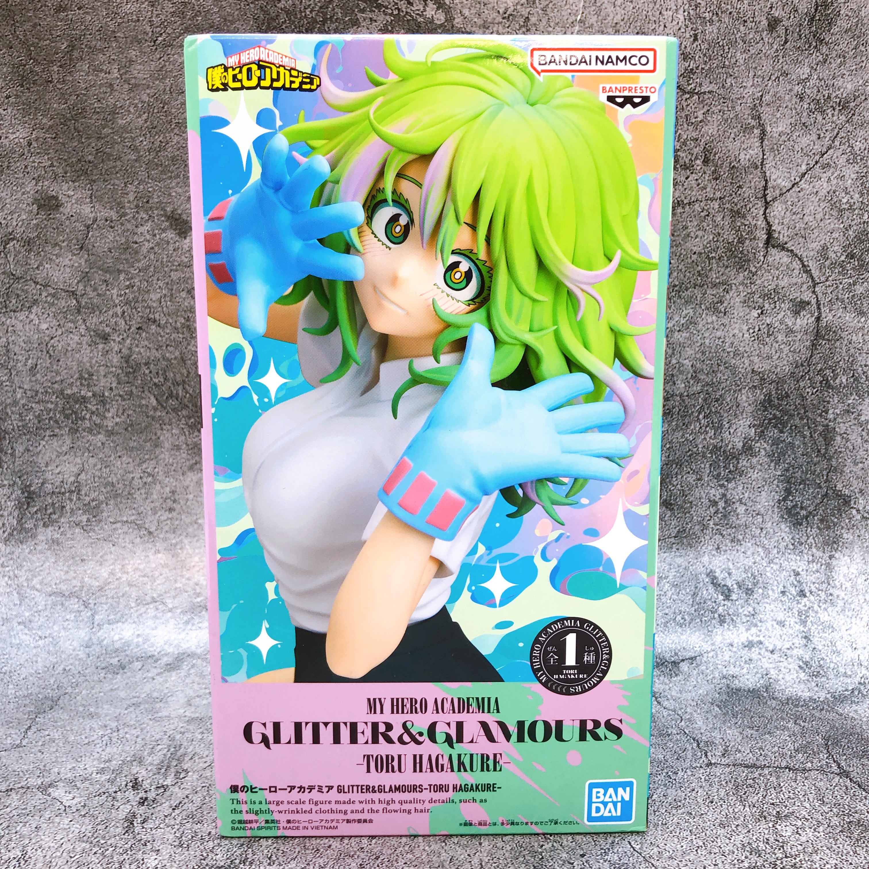 My Hero Academia Toru Hagakure GLITTER & GLAMOURS Figure BANPRESTO Jap
