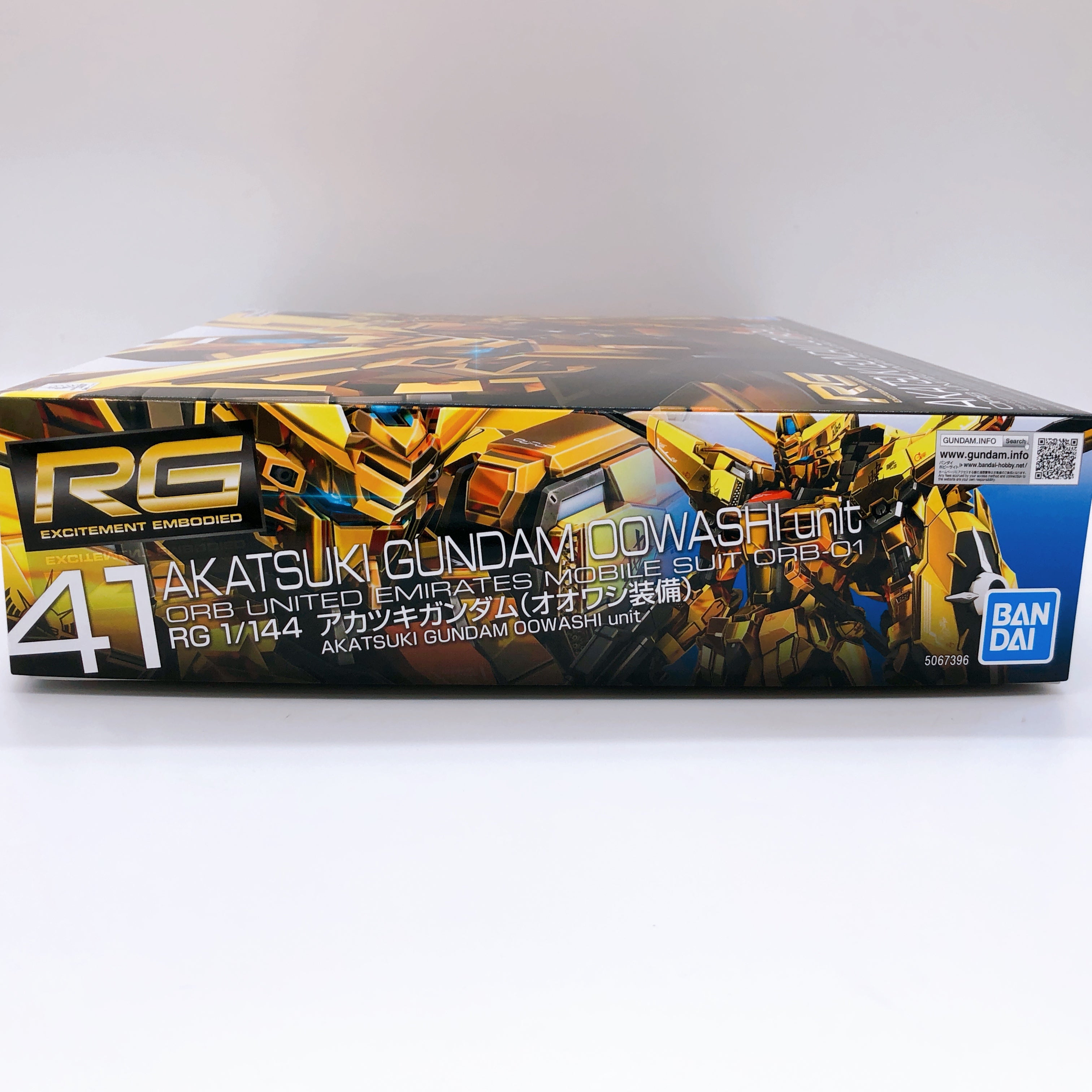 RG 1/144 Akatsuki Gundam Oowashi Unit Gunpla Model Kit Bandai Japan NE