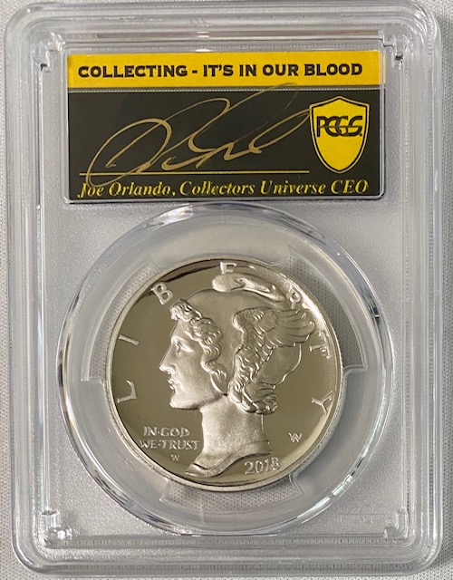 2018-W年パラジウム イーグル25ドルPCGS-PR70DCAMファーストストライク