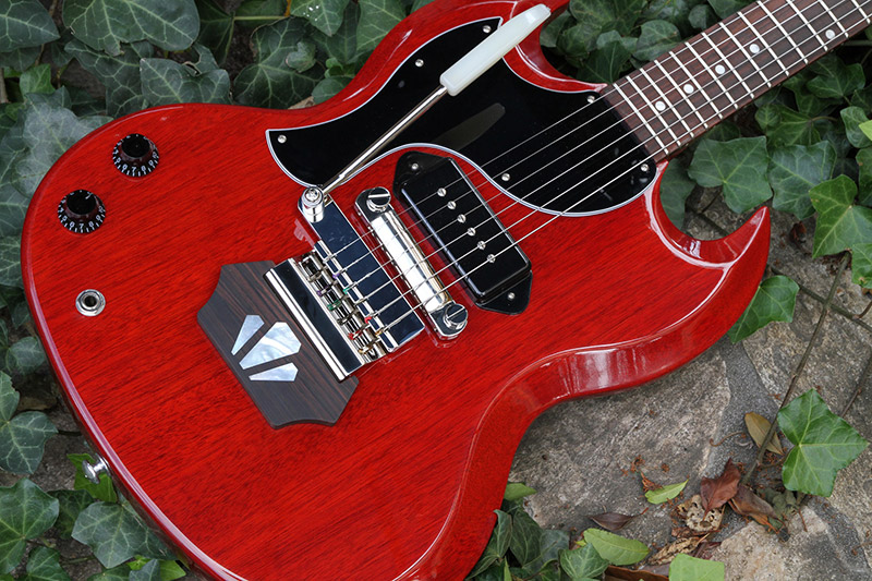 SG Junior 2018 Left Handed Vintage Cherry with Vintage Maniacs
