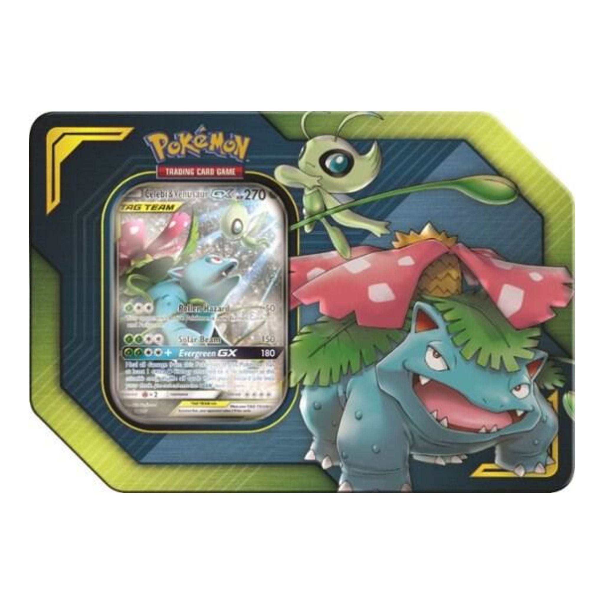 Pokemon Tag Team Celebi & Venusaur GX Tin – Trading Card Market