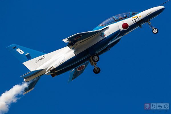 ブルーインパルス」725号機の20年 震災乗り越え退役 更新機体は同機種