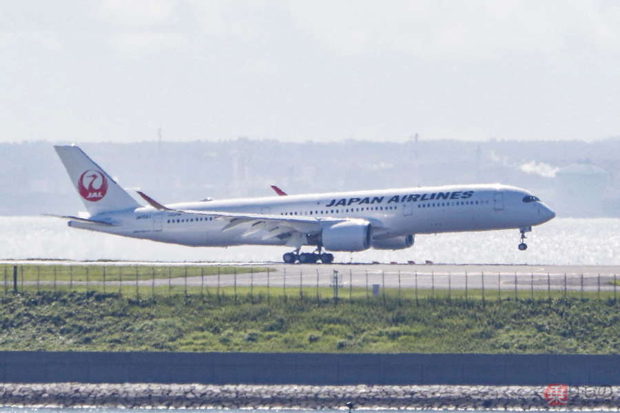 増えてます超快適なJAL最新鋭機 10機目のA350-900「JA10XJ」羽田到着