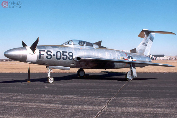 超音速プロペラ機」確かに速いが悪夢にしかならなかったワケ XF-84H