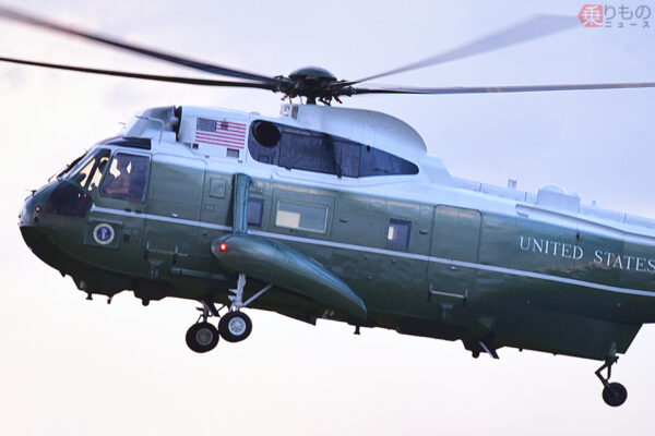 知られざる「もうひとつの大統領専用機」40年飛んだ緑の米軍ヘリ 来日