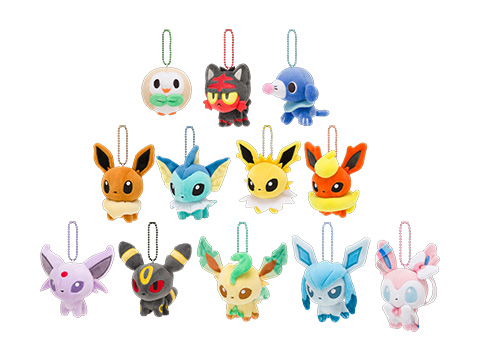 POKÉMON DOLLS】イーブイズたちが新登場！もっちりマスコットも多数