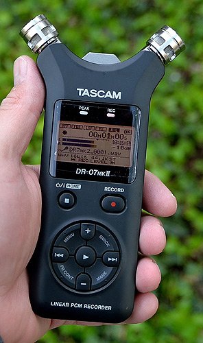 Tascam DR-07 mkII - Transom