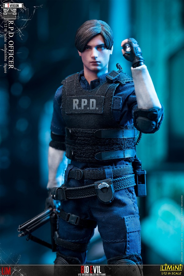 LIMTOYS 1/12 R.P.D Police Officer LiMiNi Leon アクションフィギュア