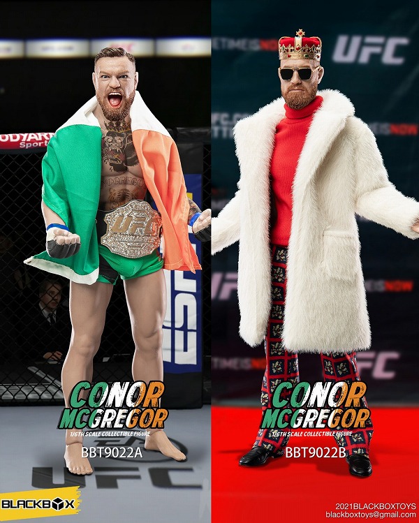 BLACKBOX TOYS 1/6 BBT9022 コナー・マクレガー アクションフィギュア