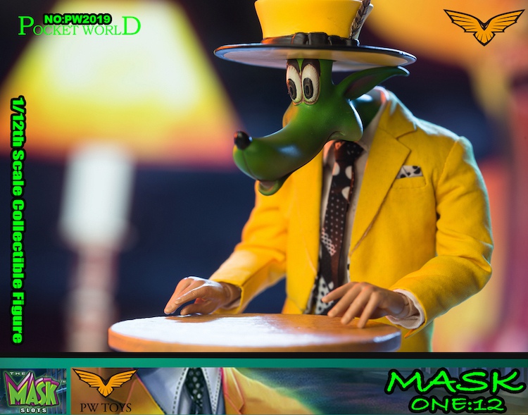 PWTOYS 1/12 PW2019 マスク MASK アクションフィギュア Pocket World
