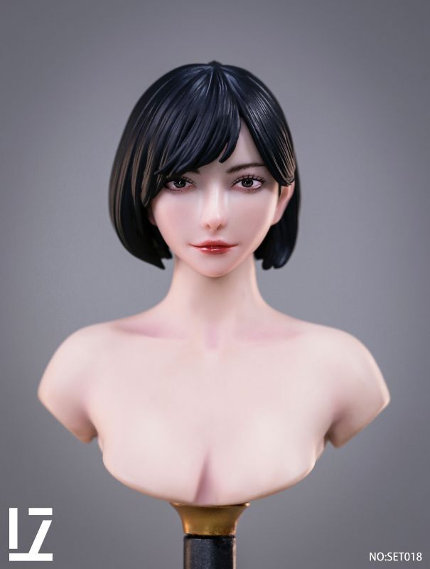 LZ TOYS 1/6 女性ヘッド SET018 Enlightened Teacher Female Head
