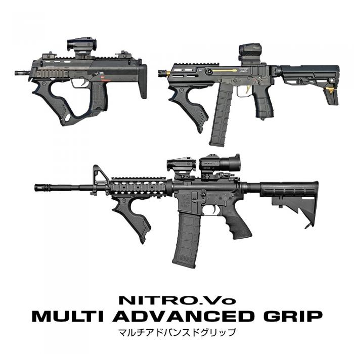 LayLax Multi-Advanced Grip - Versatile Airsoft Accessory - Trigger
