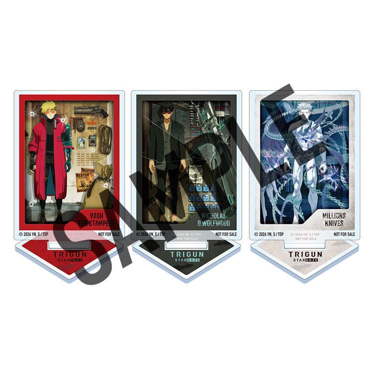 店舗別特典 - Blu-ray｜アニメ『TRIGUN STARGAZE』『TRIGUN STAMPEDE