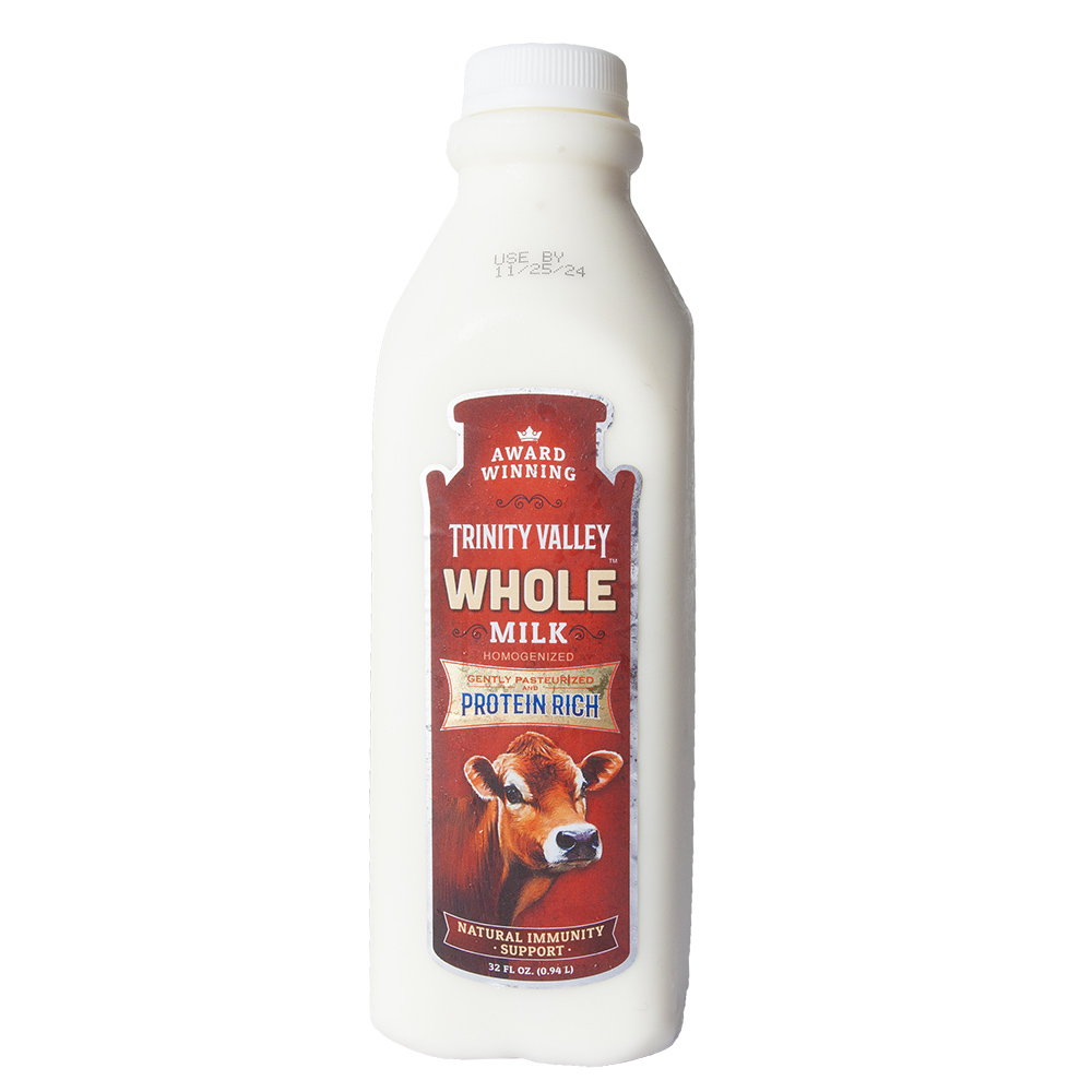 WHOLE MILK - Trinity Valley Dairy