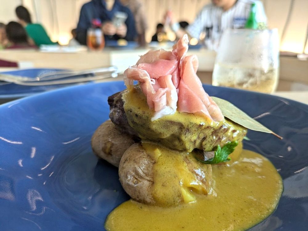 万博ポルトガルパビリオンのレストランでおひとりさまのオーダー例をご