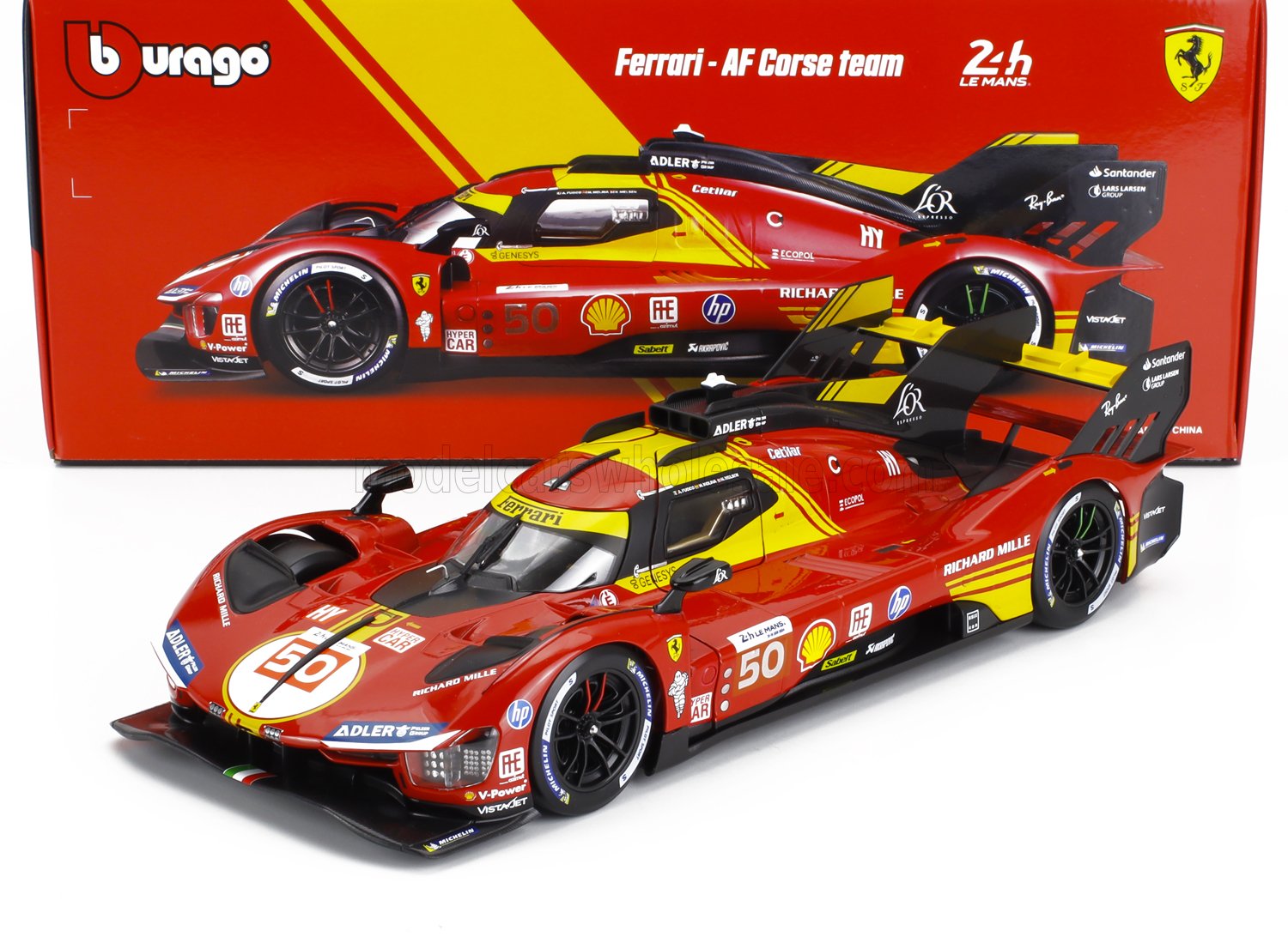 Ferrari 499P Hypercar N*50 2024 1:18 - Winner Le Mans - BBurago