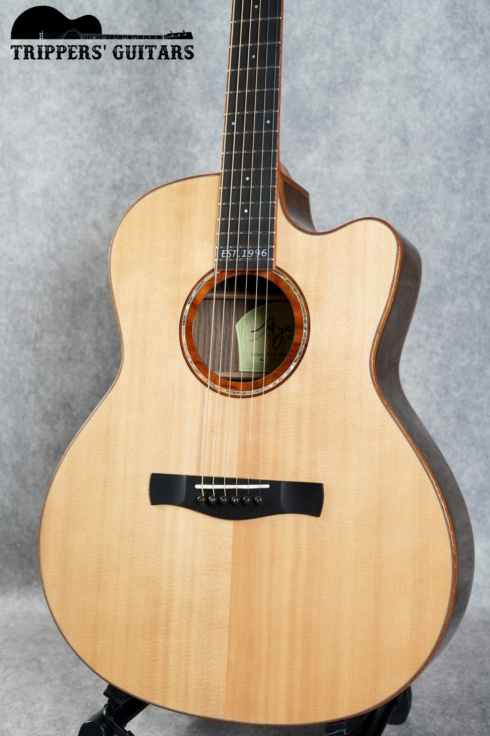 Ayers A07-C 1996 Sitka JP Custom (New) - Trippers' Guitars