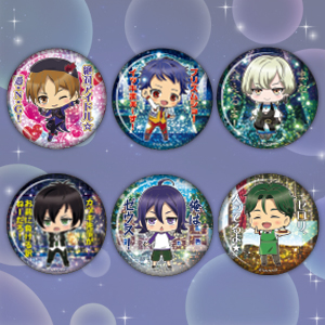 KING OF PRISM とじコレ 缶クリップバッジA - 株式会社ツインクル