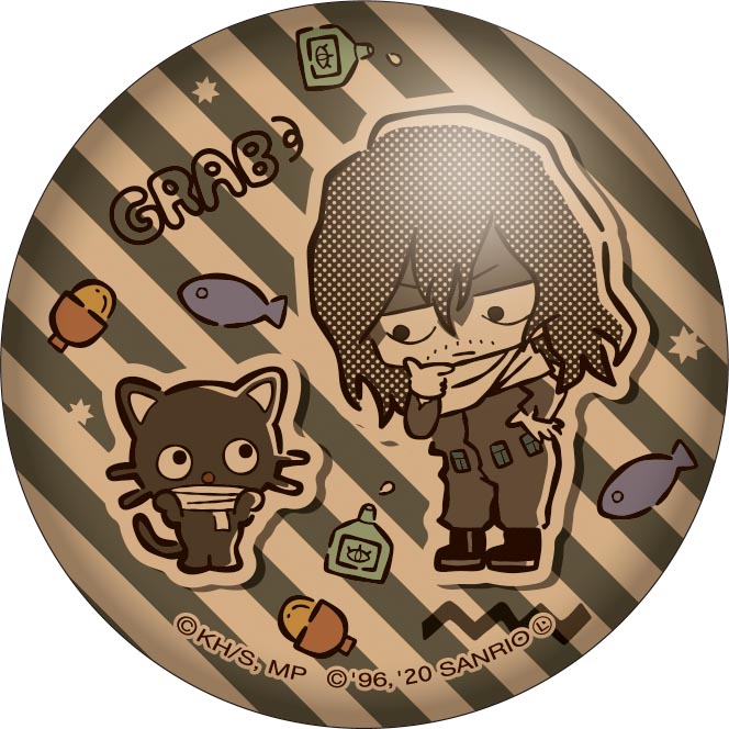 僕のヒーローアカデミア×サンリオキャラクターズ ぷにぷに缶バッジ