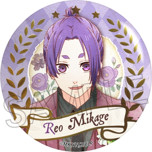 ブルーロック ヴィンテージシリーズ 玉座 箔押し和紙缶バッジ - 株式