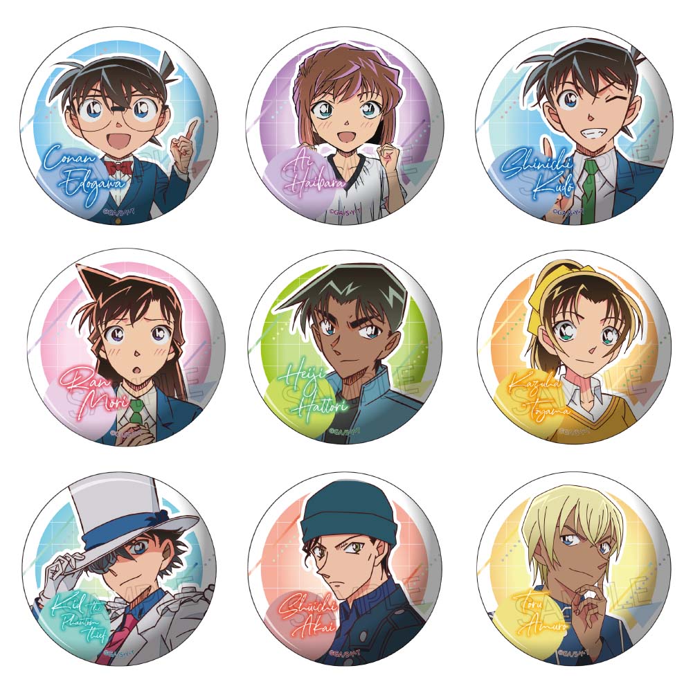 名探偵コナン スタイルアップシリーズ Vol.2 缶バッジ - 株式会社