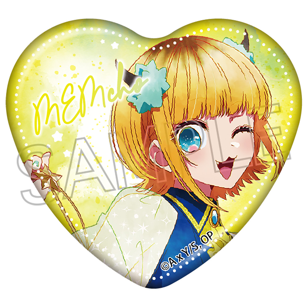 推しの子】 ウェットカラーシリーズ ハート缶バッジ～Twinkle Star