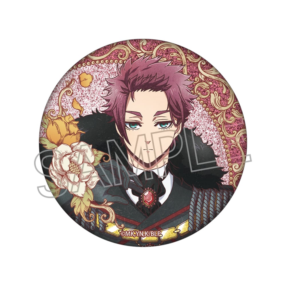 ブルーロック ヴィンテージシリーズ キラキラ缶バッジ −玉座 Vol.3