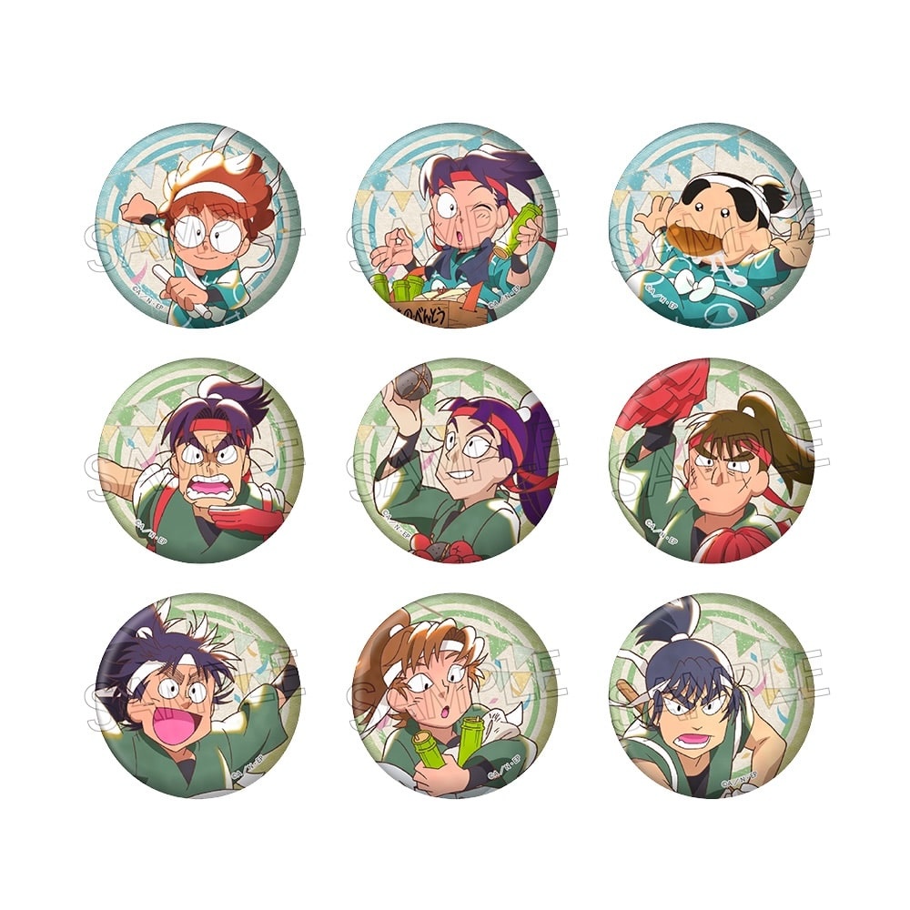 忍たま乱太郎 ヴィンテージシリーズ 缶バッジVol.2 A - 株式会社ツインクル