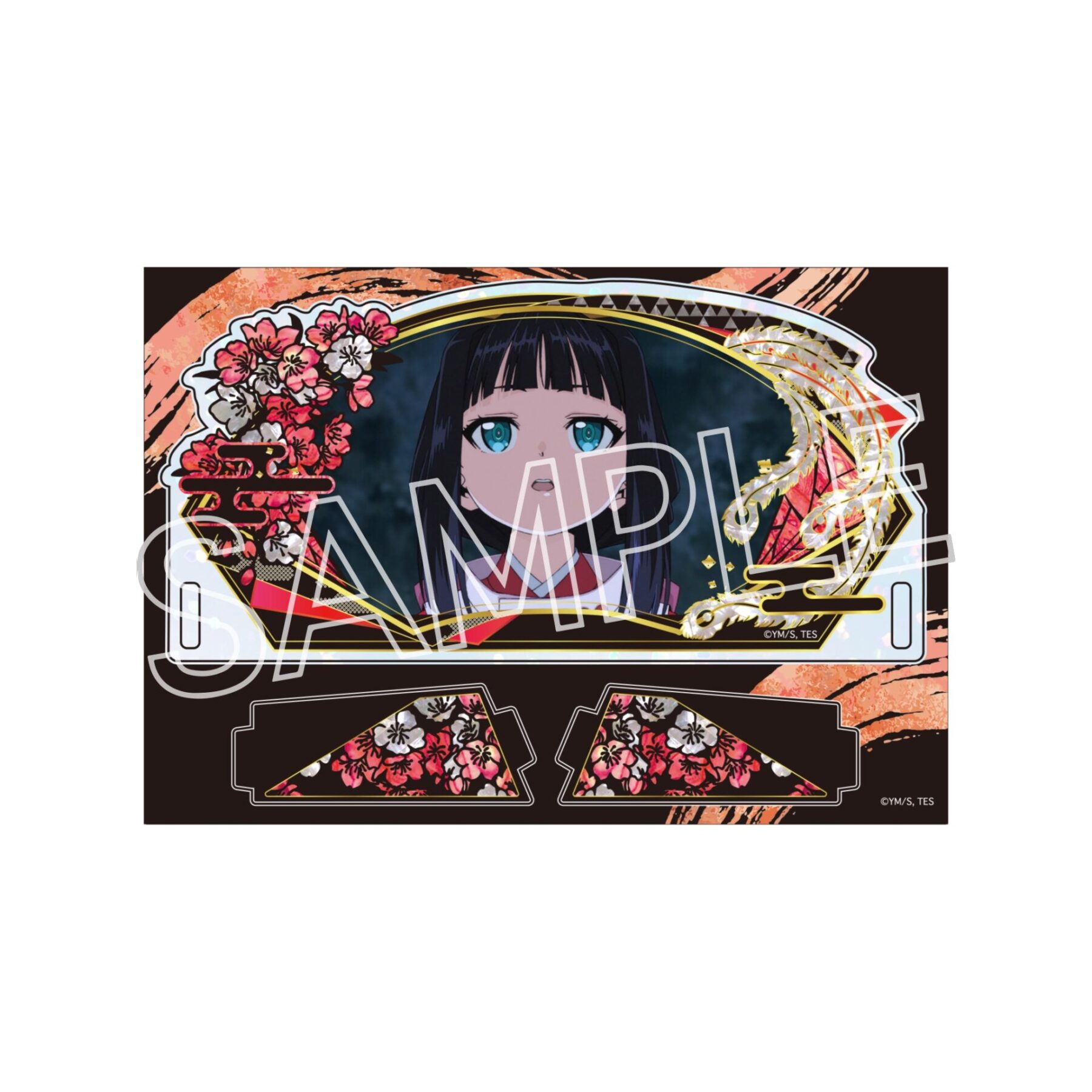 TVアニメ「逃げ上手の若君」 螺鈿風シリーズ 斜めに飾れるアクリル