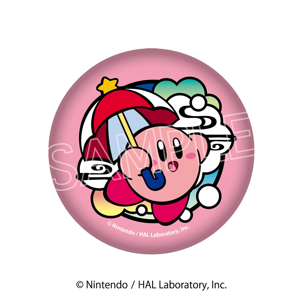 星のカービィ 切り絵シリーズ 和紙風缶バッジ - 株式会社ツインクル