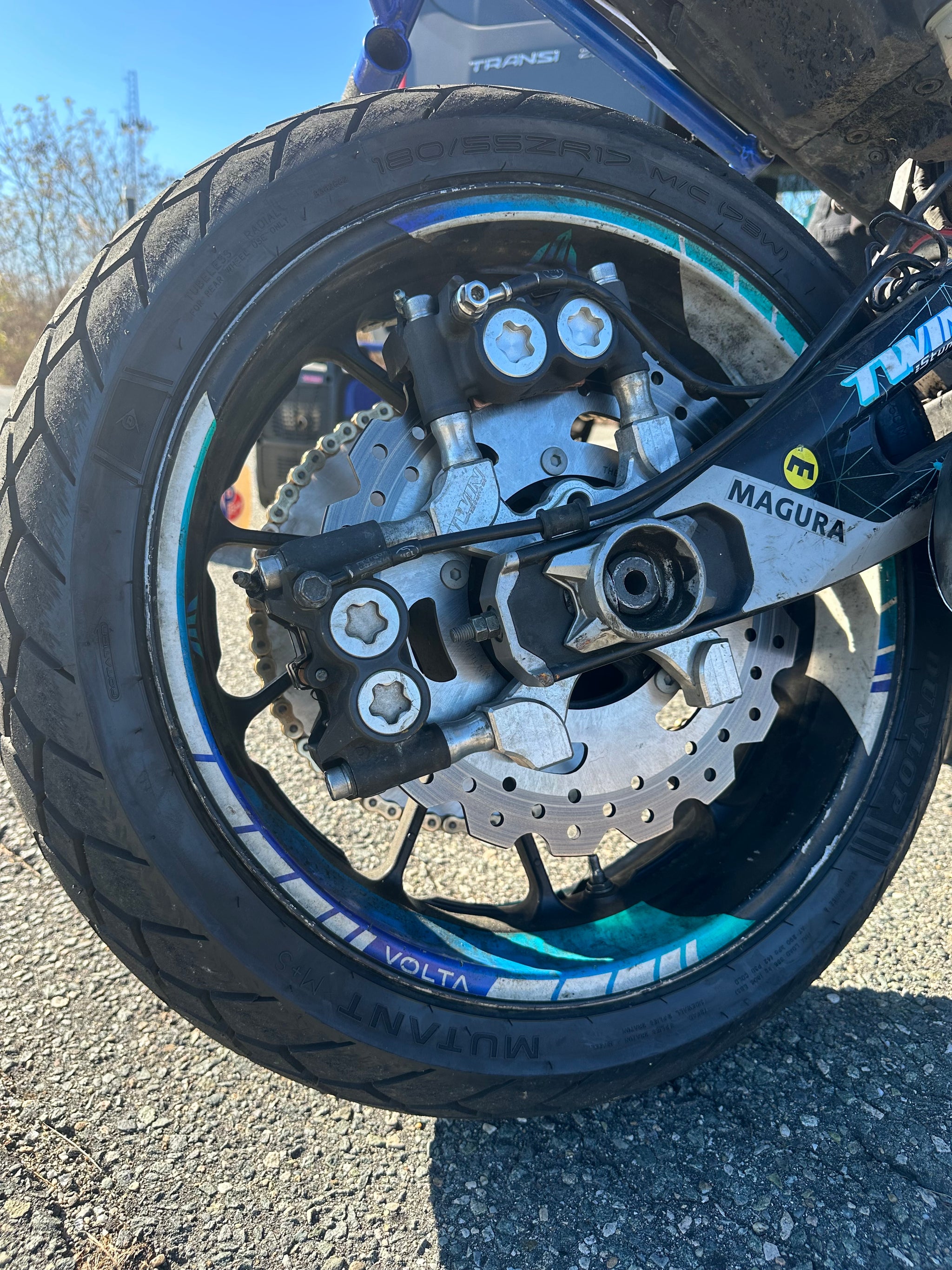 FZ/MT 07/09 Big Rotor with Spacers – Twinstunts