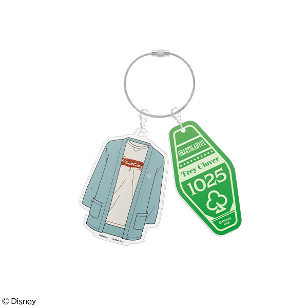 衣装アクリルチャームくつろぎマイルームver.トレイ・クローバー