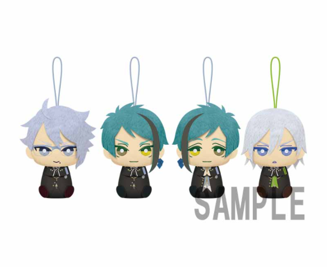 ちみっともぬい～制服～Vol.2(アズール・ジェイド・フロイド・シルバー