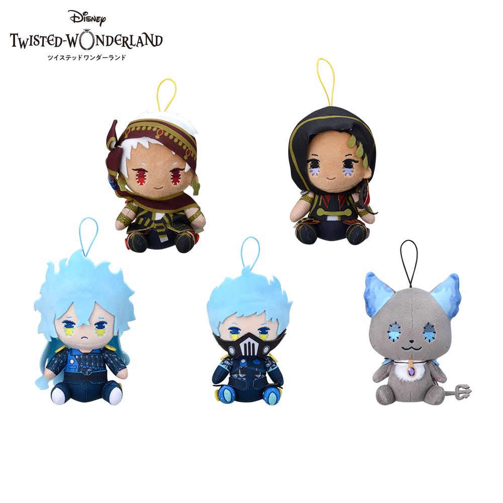 モアプラスハンドメイド風ぬいぐるみスカラビア寮&イグニハイド寮